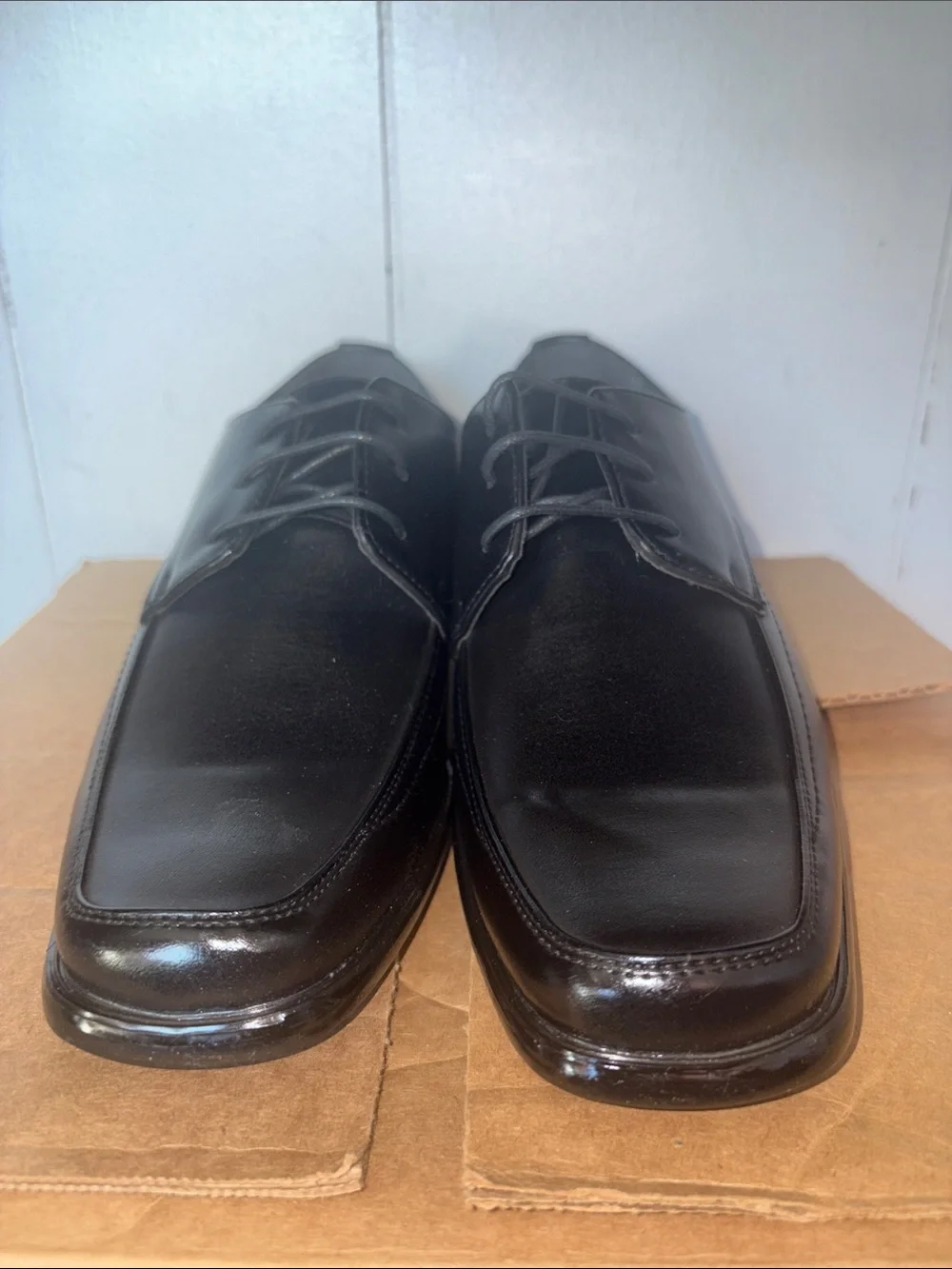 Alberto Fellini Men’s Black Lace-Up Dress Shoes size 7.5
